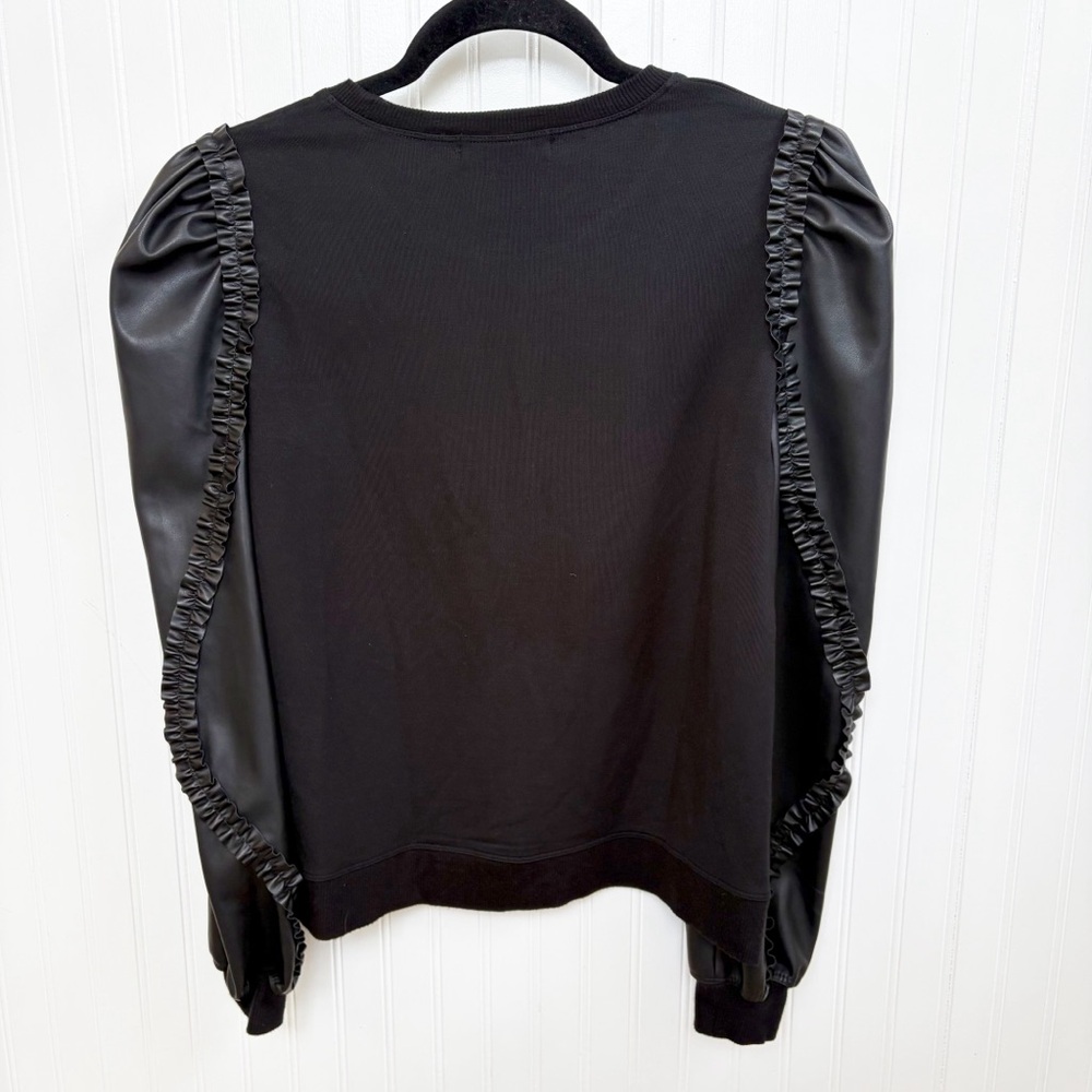 Generation Love Solid Black Georgia Sweatshirt Fa… - image 5